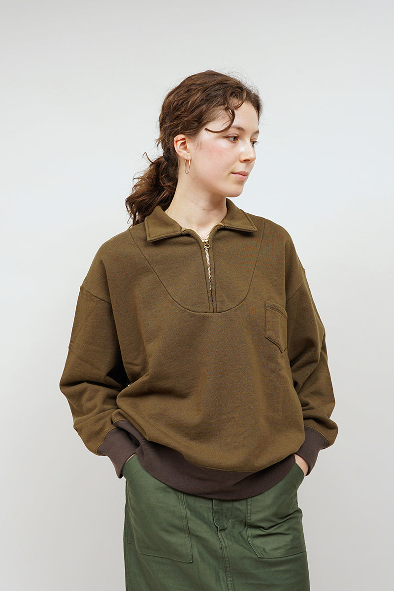 ナイジェル・ケーボン】WOMAN / ジップアップスウェット / ZIP UP