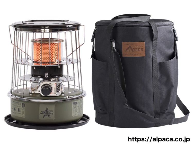 new alpaca アルパカ 石油ストーブ 2020年製 専用ソフトケース付