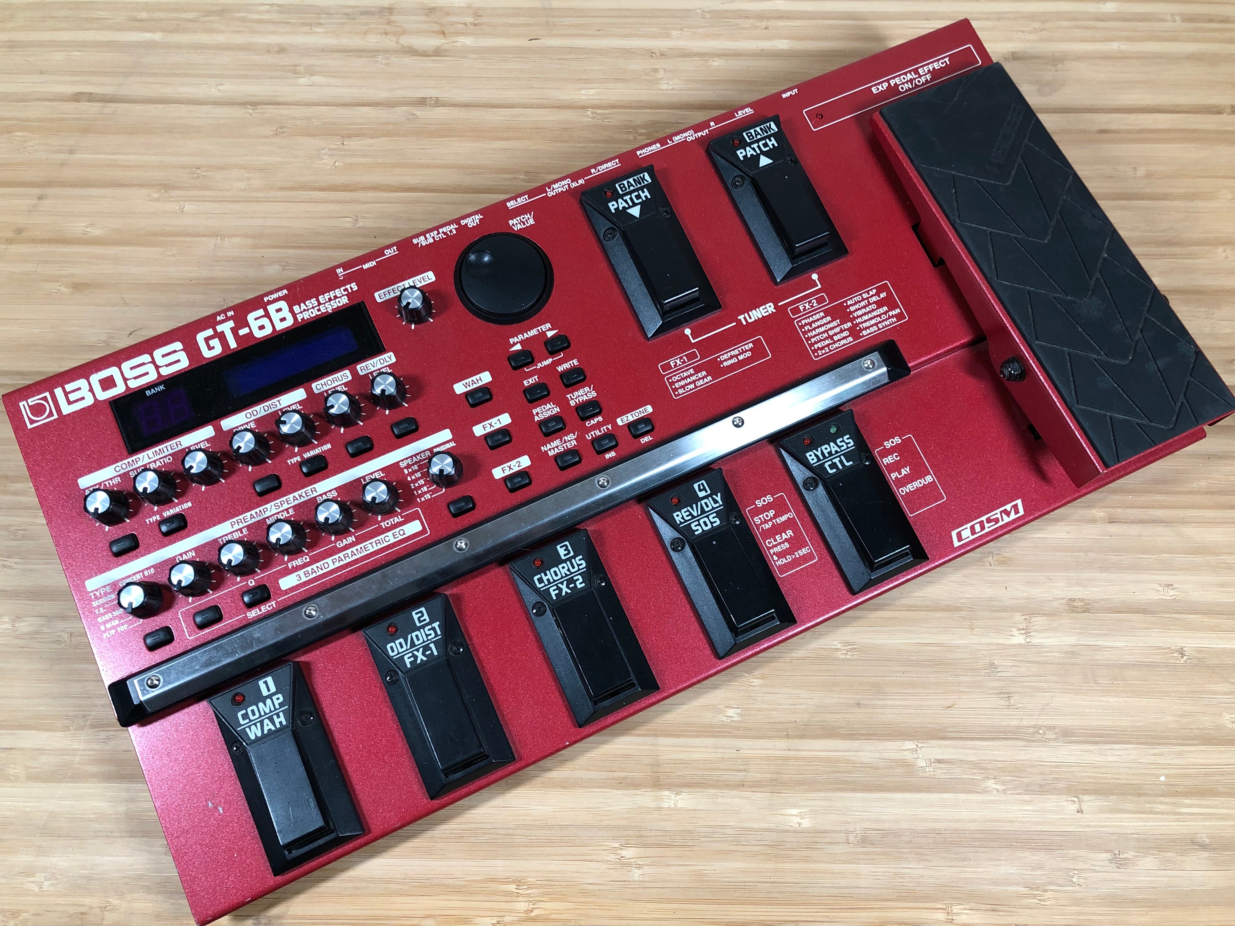 Boss GT-6B Bass Effects Processor with Soft Case Toronto, ON