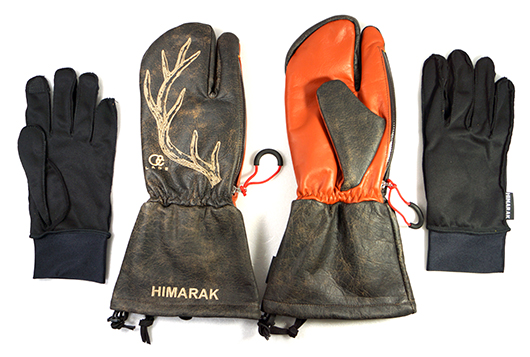 □ HIMARAK □ LADE Limited Edition / Trigger Mitten Zipper - BROWN