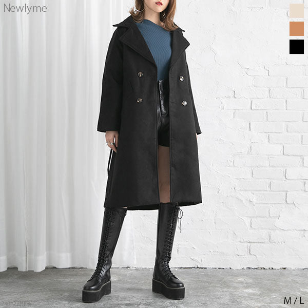 ベルト付きガウンコート – レディースファッション通販の夢展望【公式】