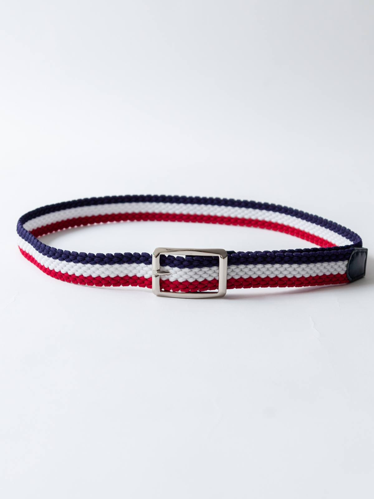 ラバーメッシュベルト/トリコロール | Factelier (ファクトリエ)
