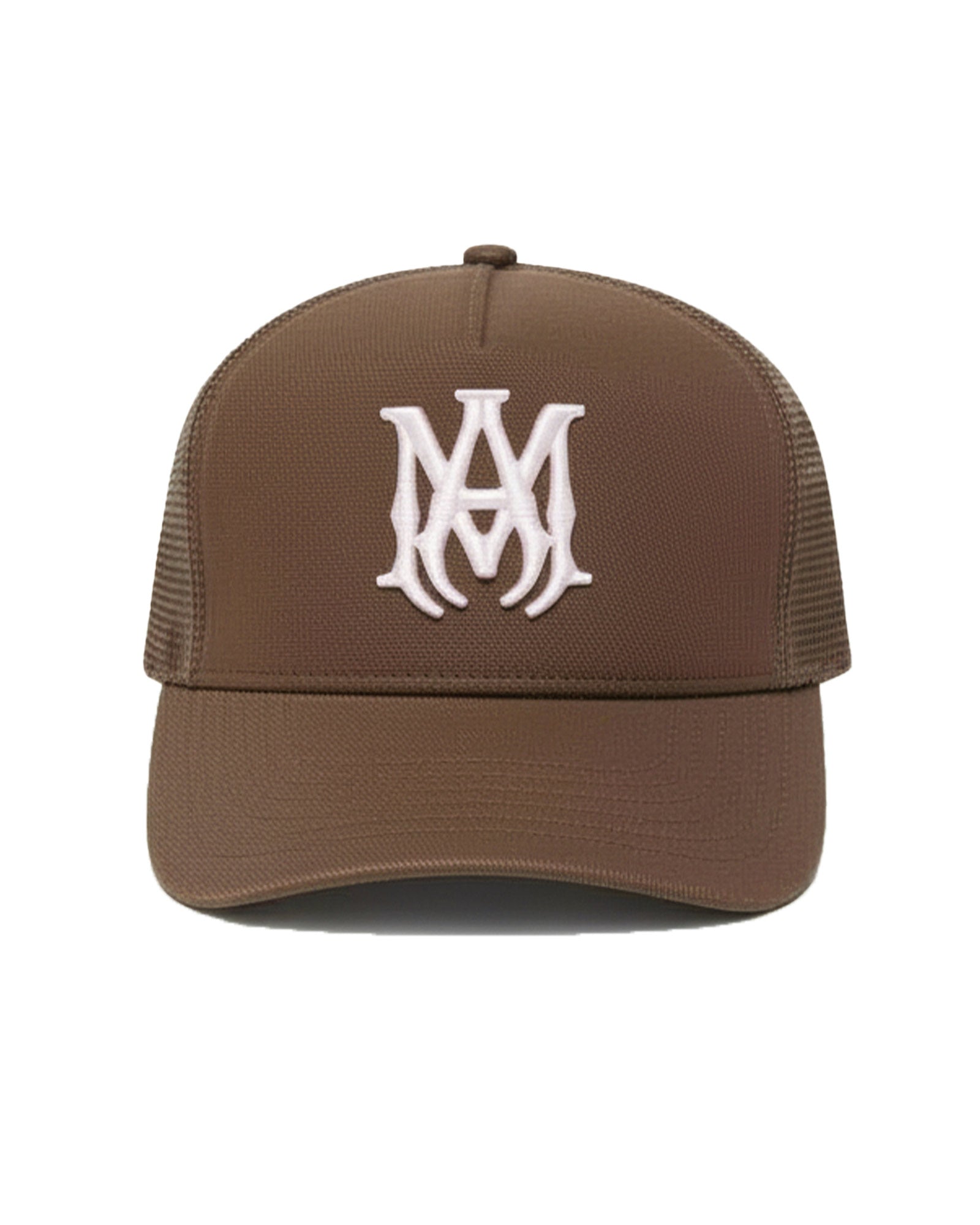 AMIRI (アミリ) SS26 MA LOGO TRUCKER HAT | Detail Application