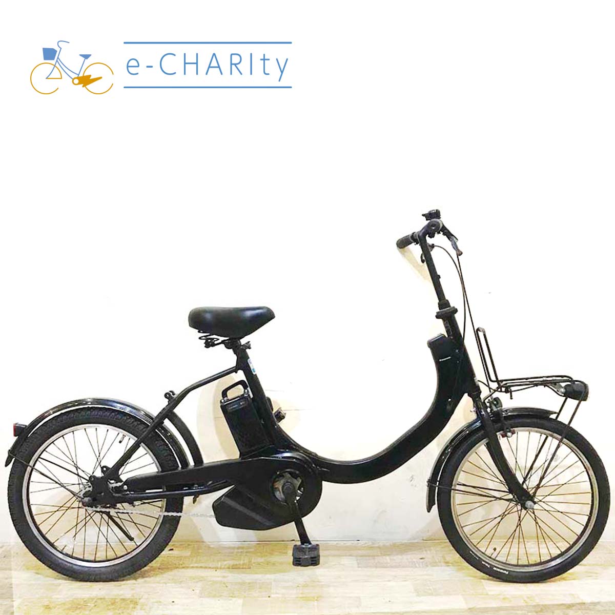 中古電動自転車 パナソニック SW ブラック 20インチ KA076 – e-CHARIty