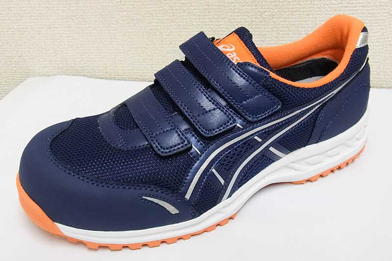 アシックスの安全靴 ワーキングシューズ FIS41L 5093：ネイビー