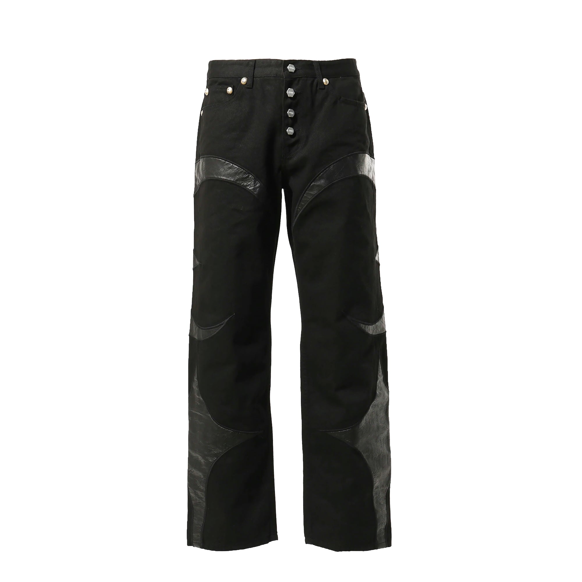 Thug Club Mens Leather Washing Denim Pants – Extra Butter