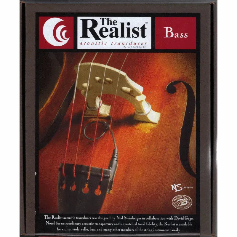 The Realist Acoustic Upright Bass Pickup | Electric Violin Shop