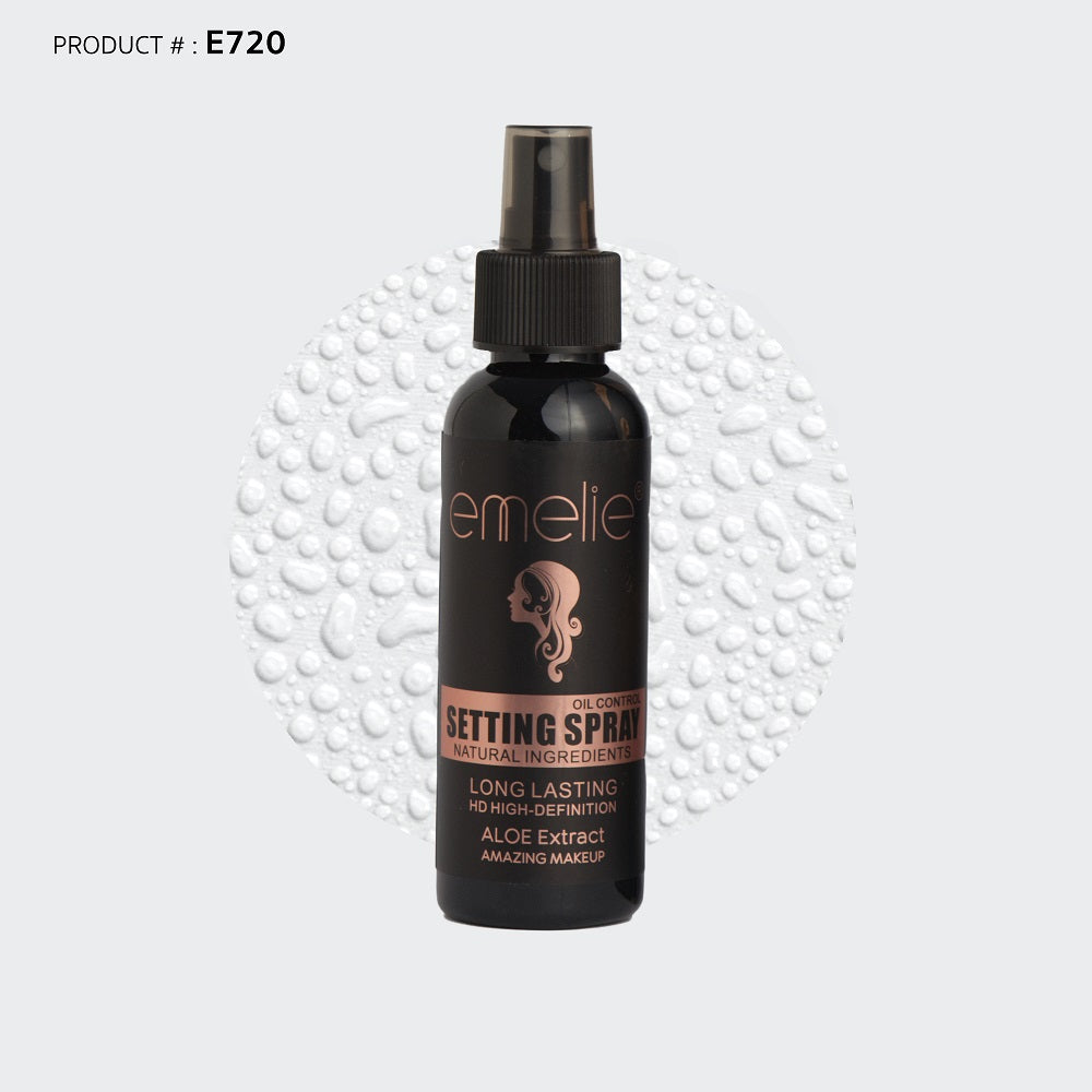 Emelie® Oil Control Setting Spray – Long Lasting HD Matte – Emelie