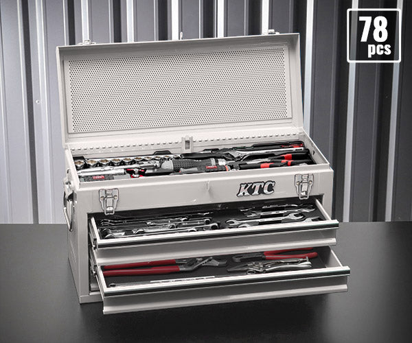 KTC 9.5sq. 78点工具セット オフホワイト SK37820XFWEM SKX0213FW 採用