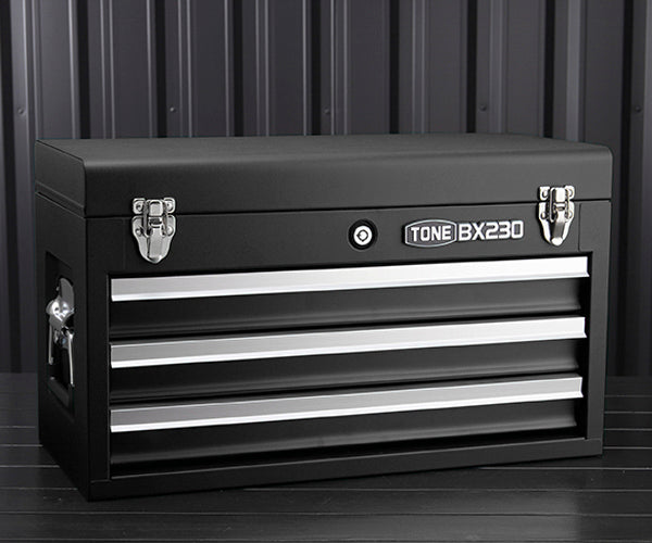 TONE 片開きツールケース（ブラック） bx230bk【エヒメマシン】