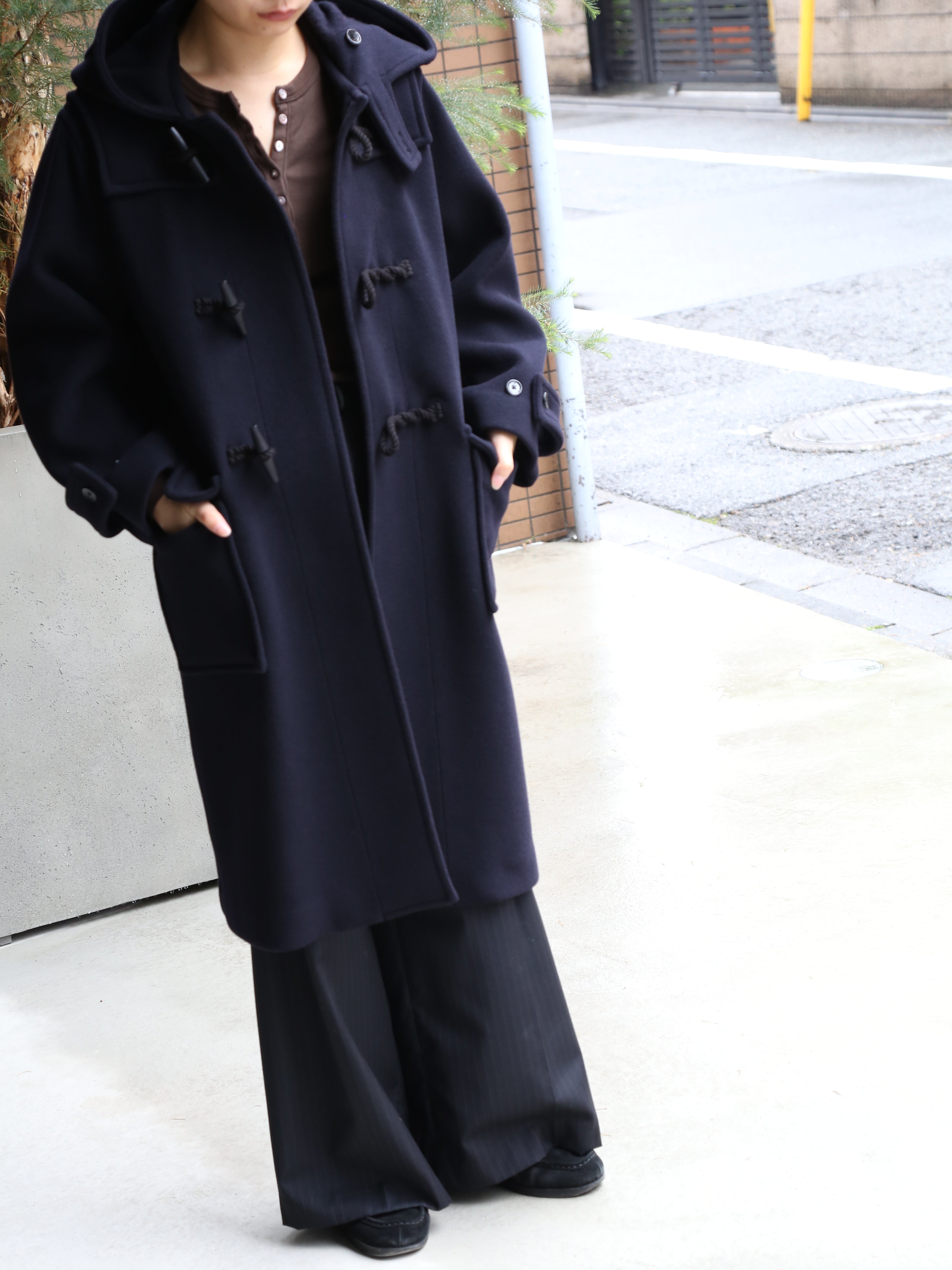 blurhmsROOTSTOCK】Wool Felton Duffle Coat (Mens&Womens) – End on End.