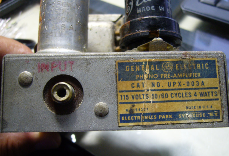 General Electric UPX-003-A フォノイコライザ