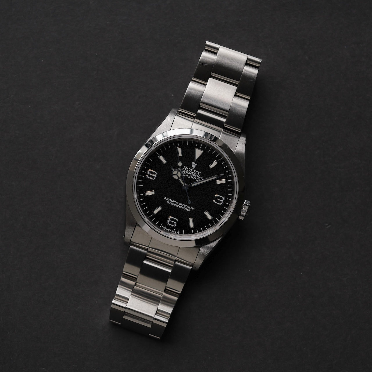 ロレックス/エクスプローラー1/14270/X番/フローズンダイヤル/オール