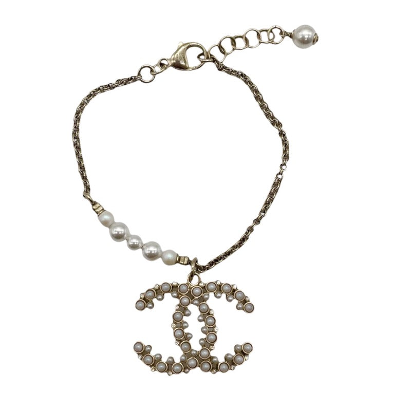 シャネル CHANEL ココマーク チャーム ブレスレット C19B メタル