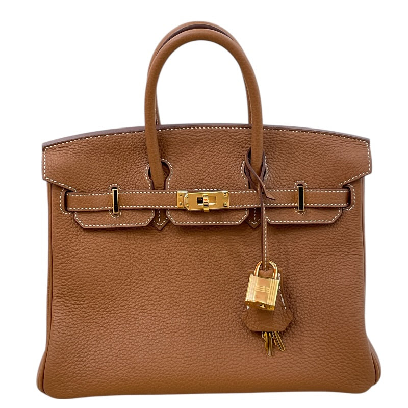 エルメス HERMES バーキン25 Z刻 ゴールド ゴールド金具 トゴ