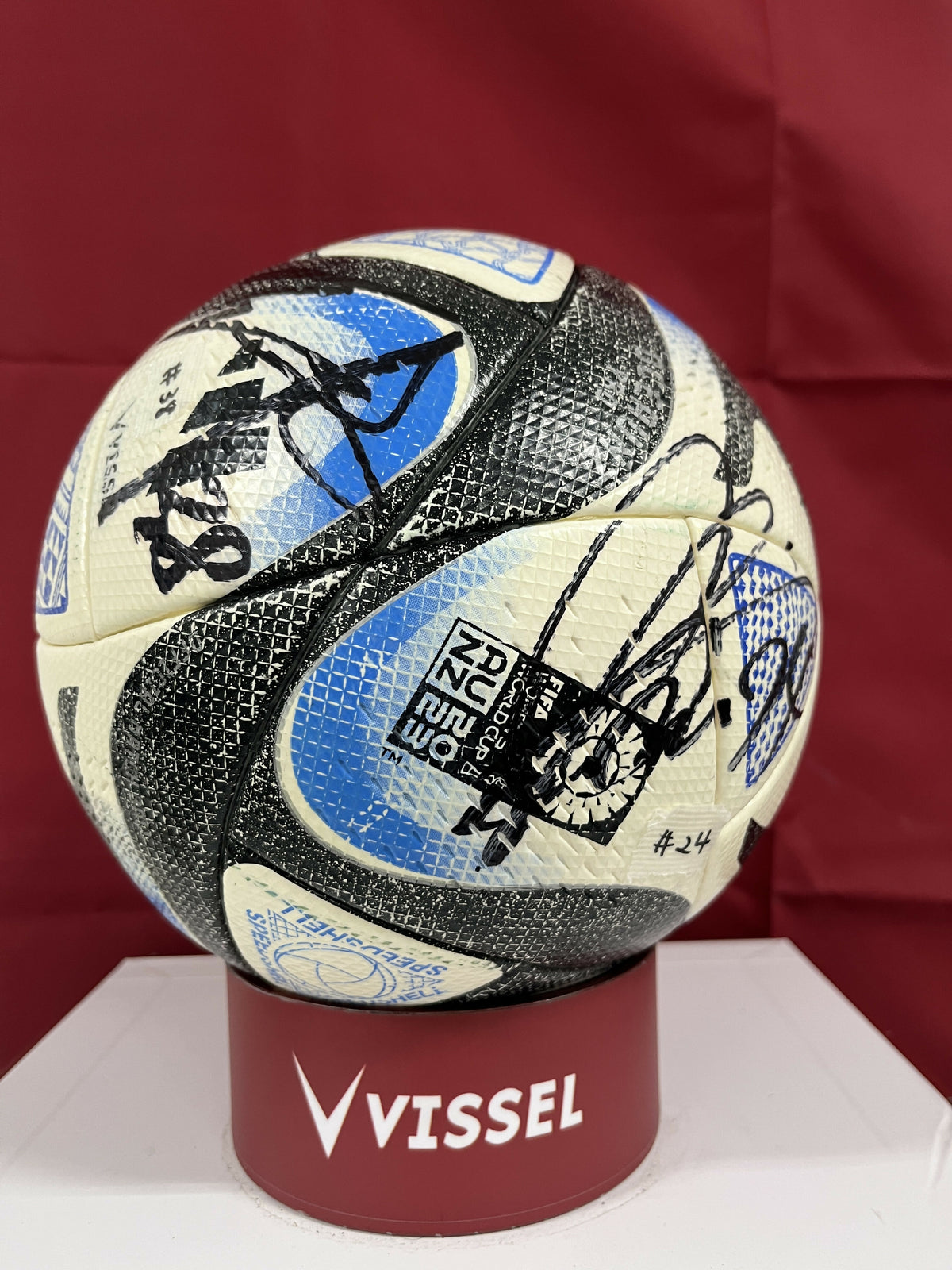 サイン入りサッカーボール 全選手のサイン入りサッカーボール - (J