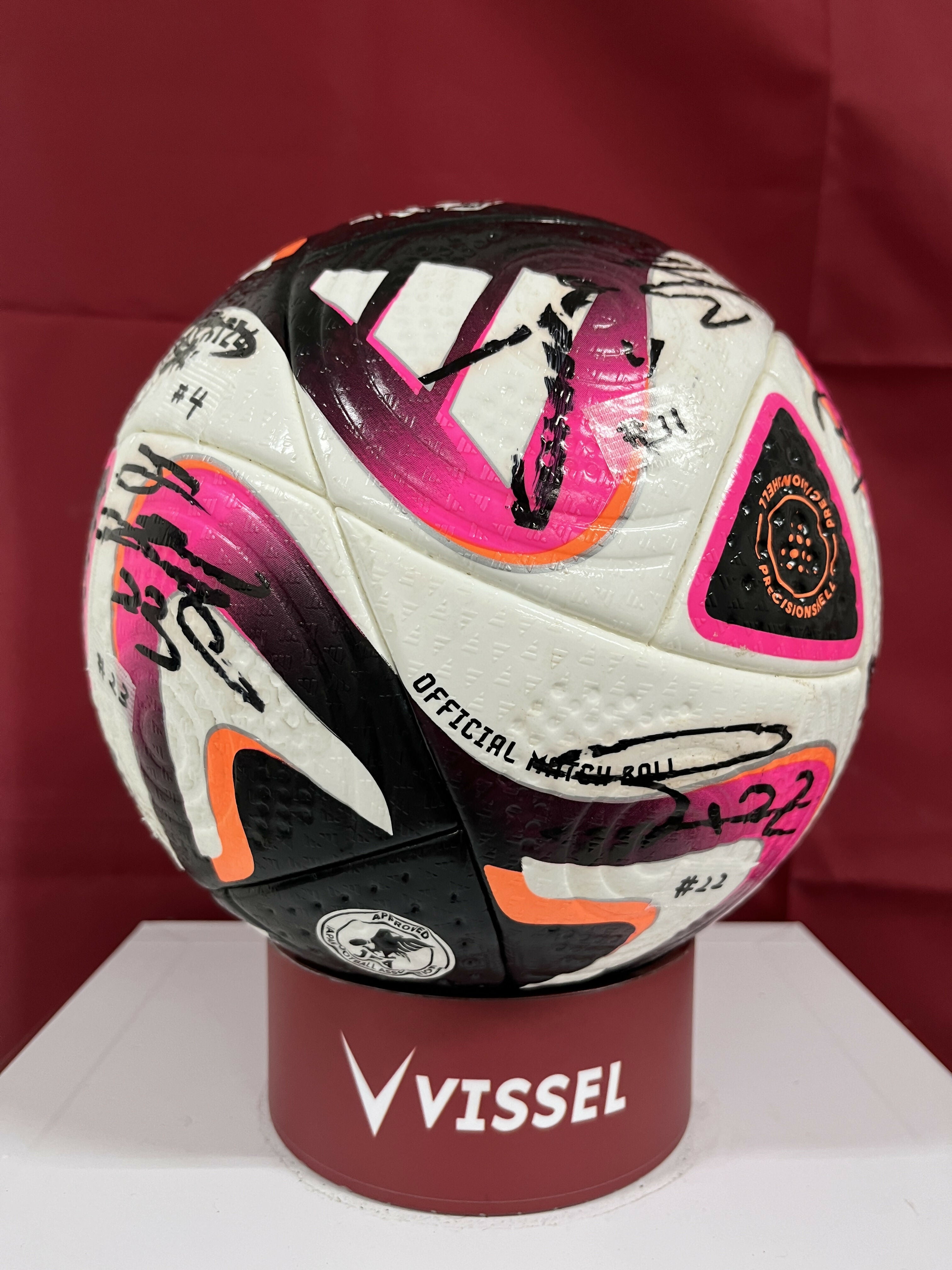 複数選手] 2024 Jリーグ公式球 (直筆サイン入り・実使用) – Fun Portal