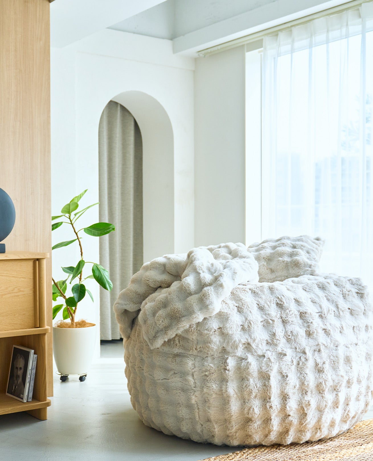 特大クッションソファ VOFF 01 WHITE – VOFF JAPAN