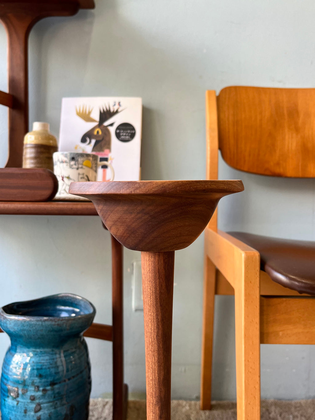 デンマークヴィンテージ プラントスタンド チーク材 北欧インテリア