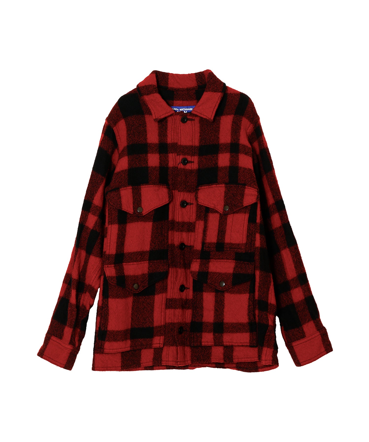 ウールチェック 製品縮絨 Filson Wネーム - JUNYA WATANABE MAN