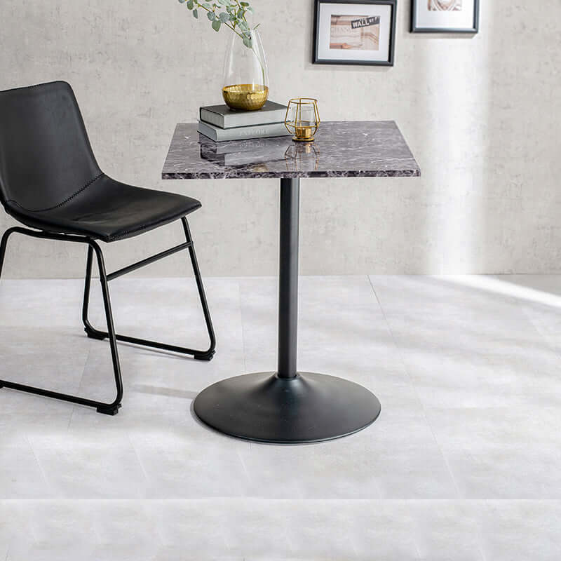 カフェテーブル 一人暮らし 60cm 四角 韓国 大理石 正方形 おしゃれ 白