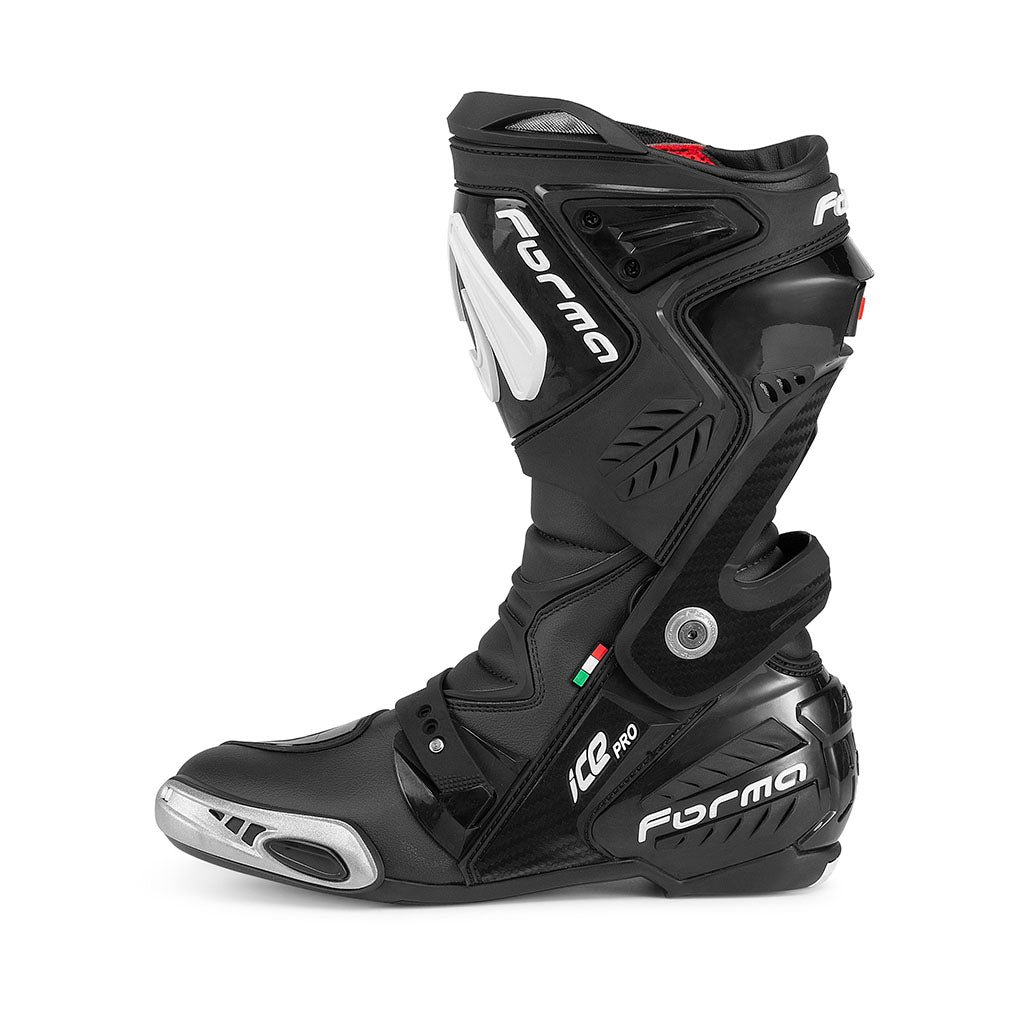 motorcycle boots | Forma Ice Pro black road racing motogp track