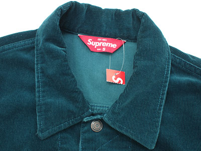 Supreme 'Corduroy Snap Front Jacket'コーデュロイ スナップフロント