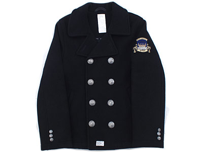 WTAPS 'BLACK WATCH'メルトン Pコート ブラックウォッチ - ブランド