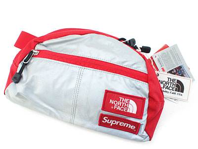 Supreme×THE NORTH FACE 'Reflective 3M Roo 2'ウエストバッグ ノース
