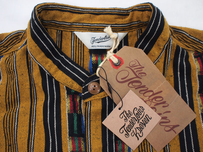 TENDERLOIN 'T-GTM STAND SHT'スタンドシャツ M MUSTARD マスタード