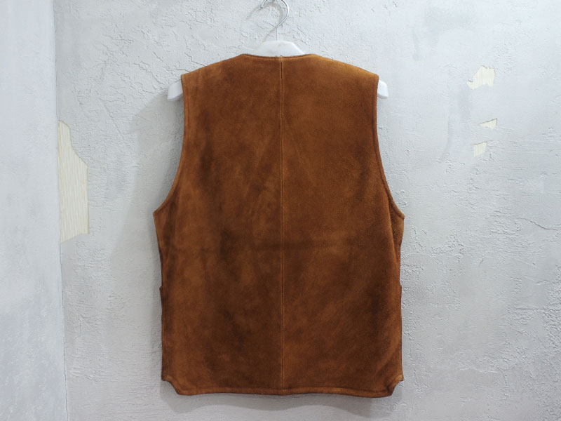 TENDERLOIN 'T-SUEDE VEST D'スウェードベスト スエード S ブラウン 茶