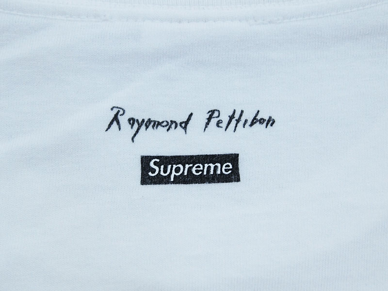 Supreme×Raymond Pettibon 'Pettibon Bang Tee'Tシャツ S 白 ホワイト
