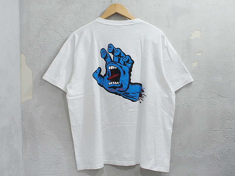 Santa Cruz 'Screaming Hand'Tシャツ スクリーミングハンド ジム