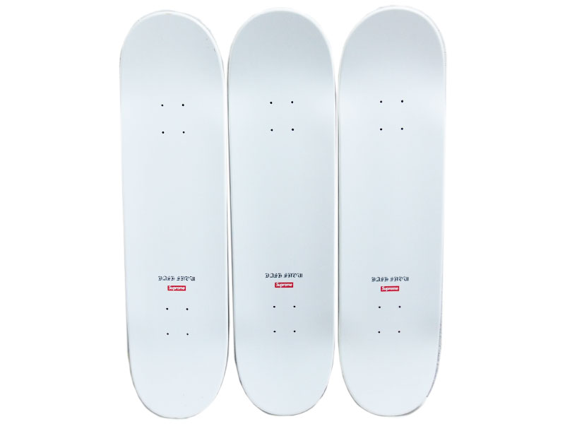 Supreme 'Dash Snow Skateboard Set Of 3'スケートボード デッキ 3枚