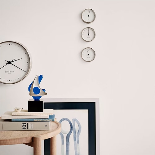 壁掛け時計 掛け時計 ジョージ ジェンセン SS WHダイヤル10 [ 壁掛け