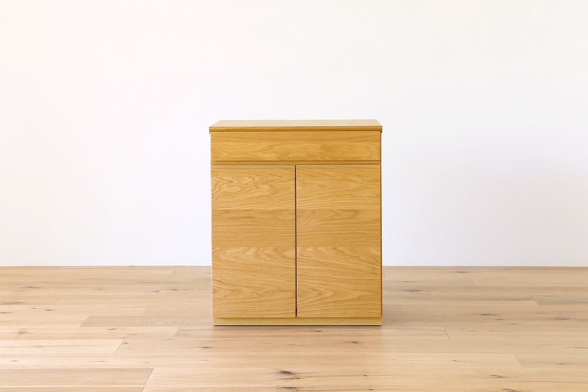 ASTER SET 60天板 + 60キャビネット オーク/ウォルナット