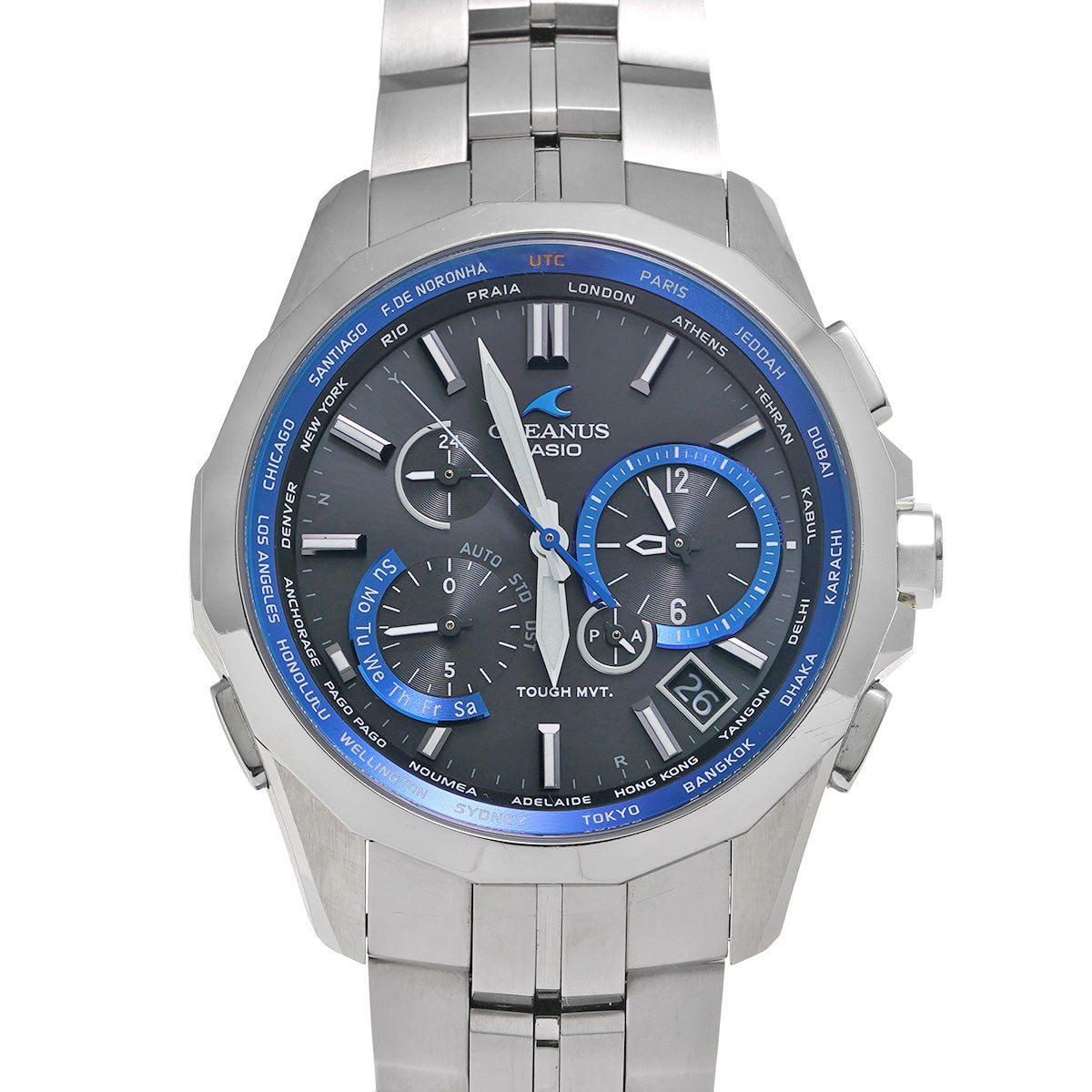 カシオオシアナス メンズ 腕時計 OCW-S2400-1AJF CASIO 中古 – 銀蔵