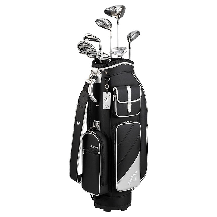 右用 レディース 2024 キャロウェイ REVA 10点セット ゴルフクラブ9本