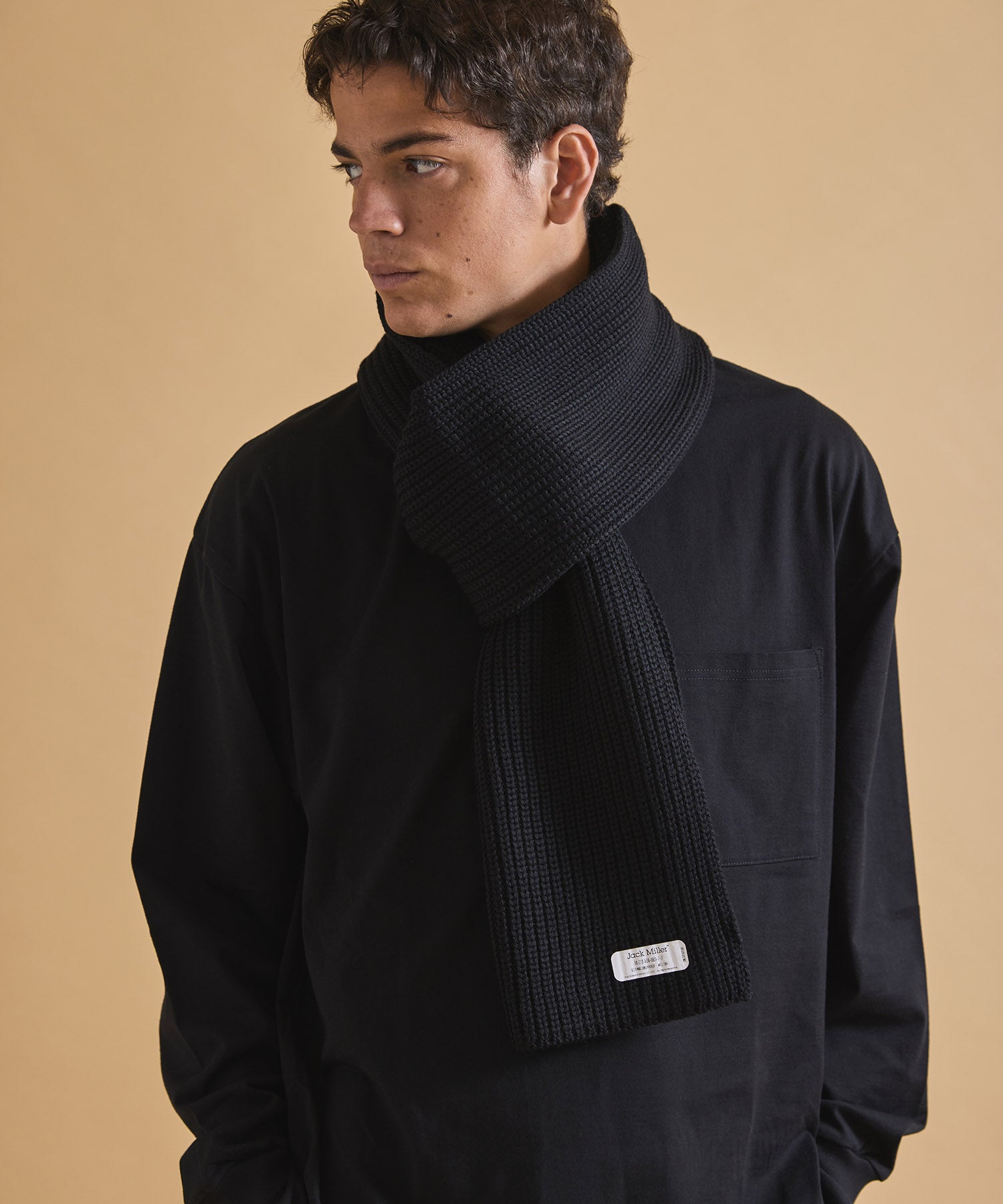 Jack Miller ソリッド ウール ロング マフラー – GORDON MILLER