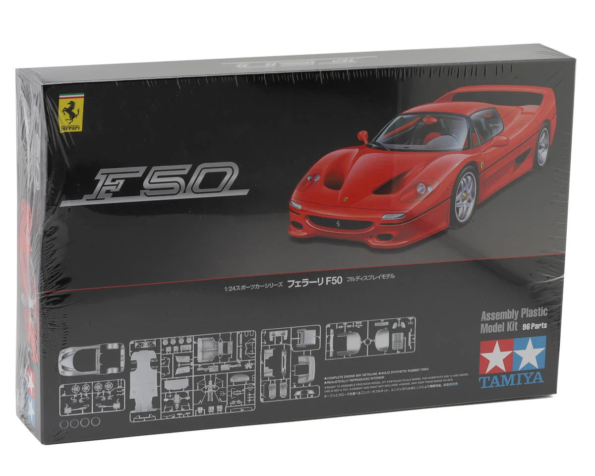 TAMIYA Ferrari F50 Yellow Version 1⁄24 Model Kit | eBay TAMIYA