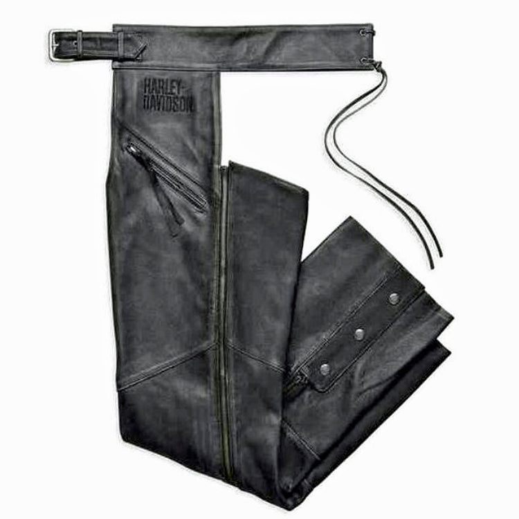Harley-Davidson® Men's Distressed Leather Chap – House of Harley®