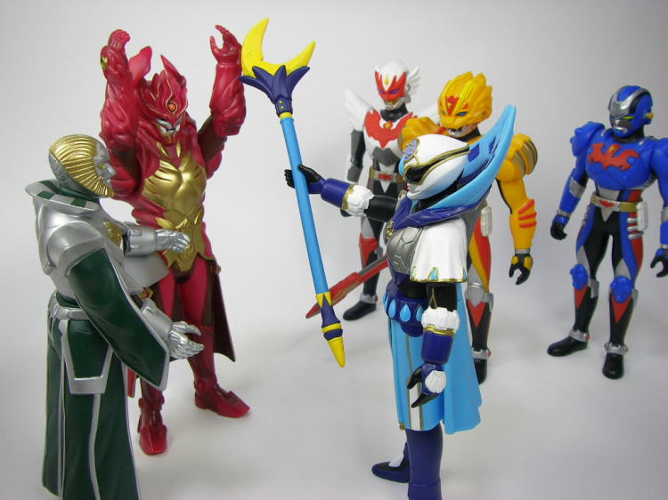 ソフビフィギュア 超星艦隊セイザーX 2