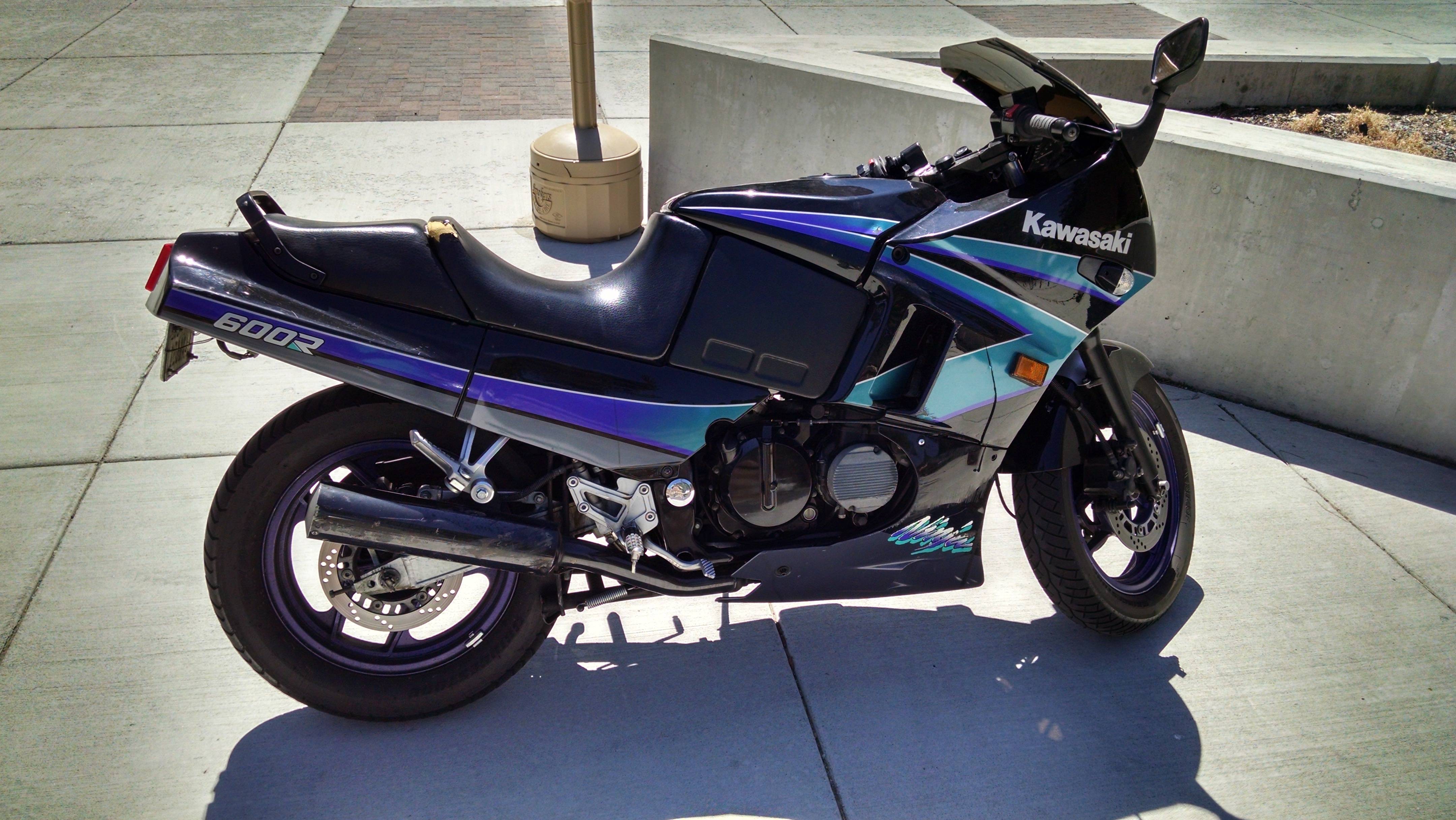 my 1995 Kawasaki Ninja : r/90sdesign