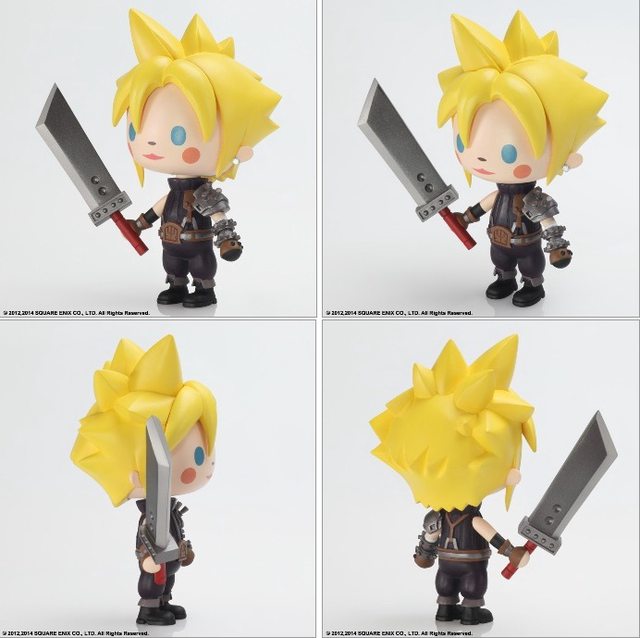 超絶かわいい！『シアトリズムFF』のクラウド＆セフィロス＆ティファの