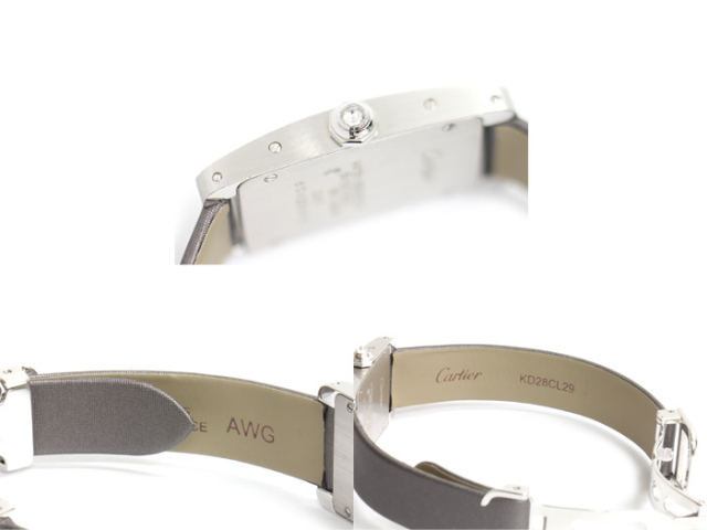 カルティエ ◇ タンクアメリカンSM ◇ レディース 腕時計 Cartier