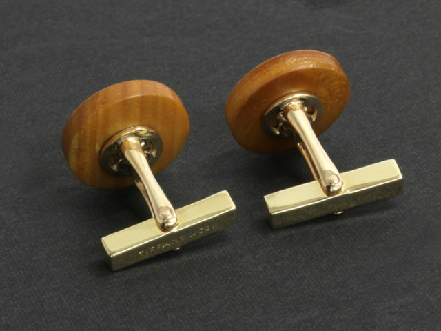 中古】◇ ティファニー ◇ ボタンデザイン カフス ◇ カフリンクス