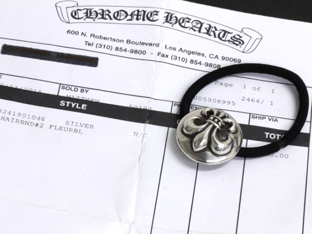 送料、代引手数料無料】 ◇ 【中古】 クロムハーツ ヘアゴム