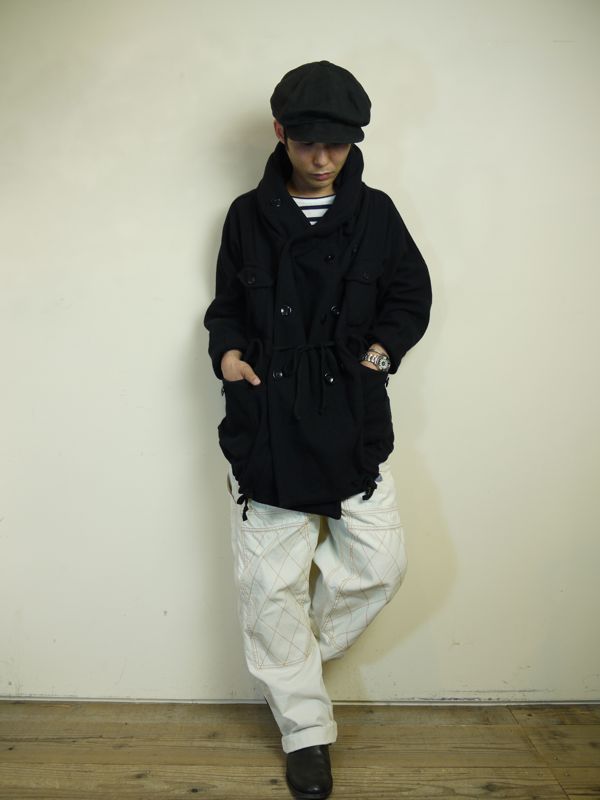 ☆KAPITAL ヴィンテージメルトン リングコート☆ | BLUE NEON