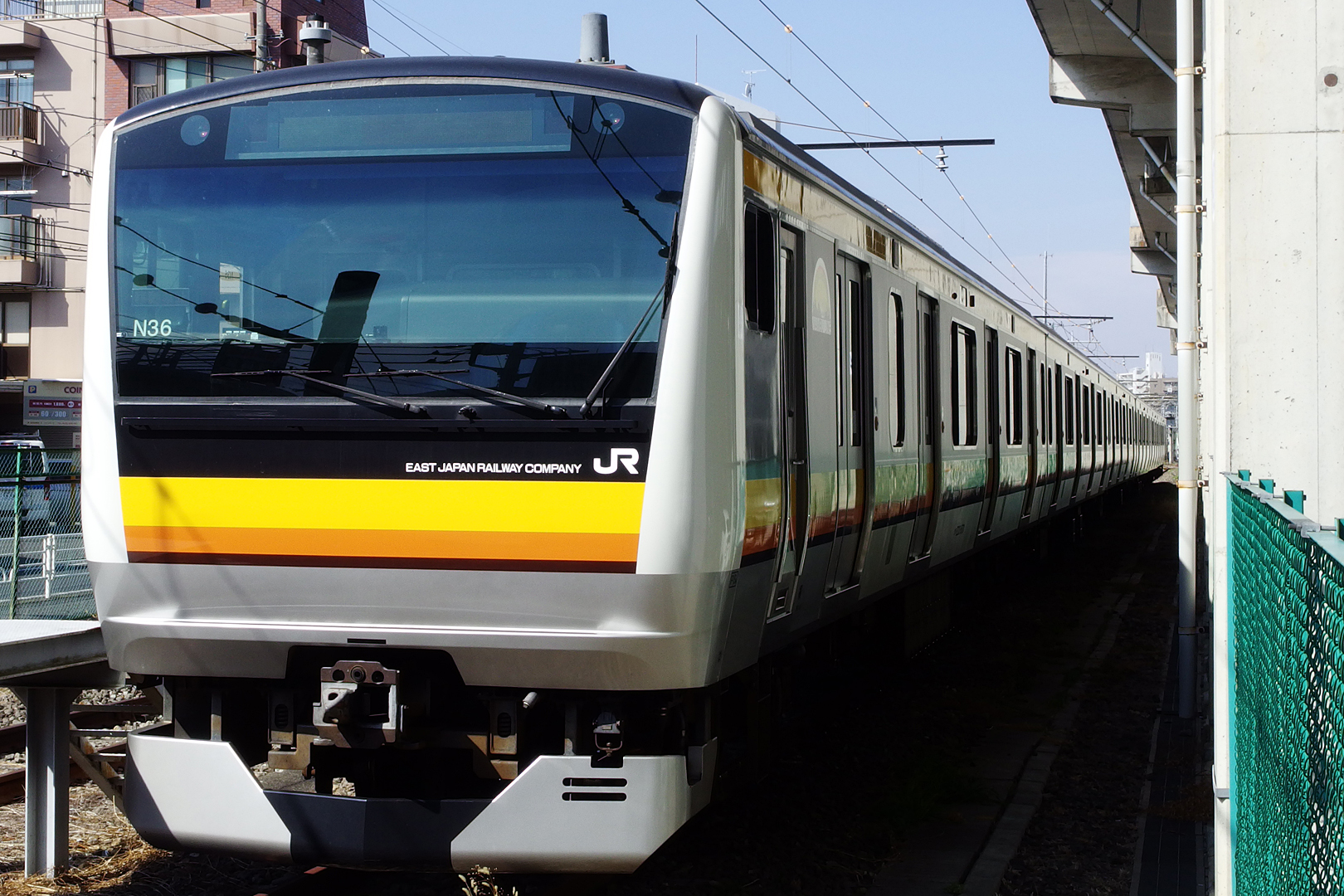 E233 系 8500 番台 横ナハ 36 編成: Nゲージ立川駅レイアウト作成記