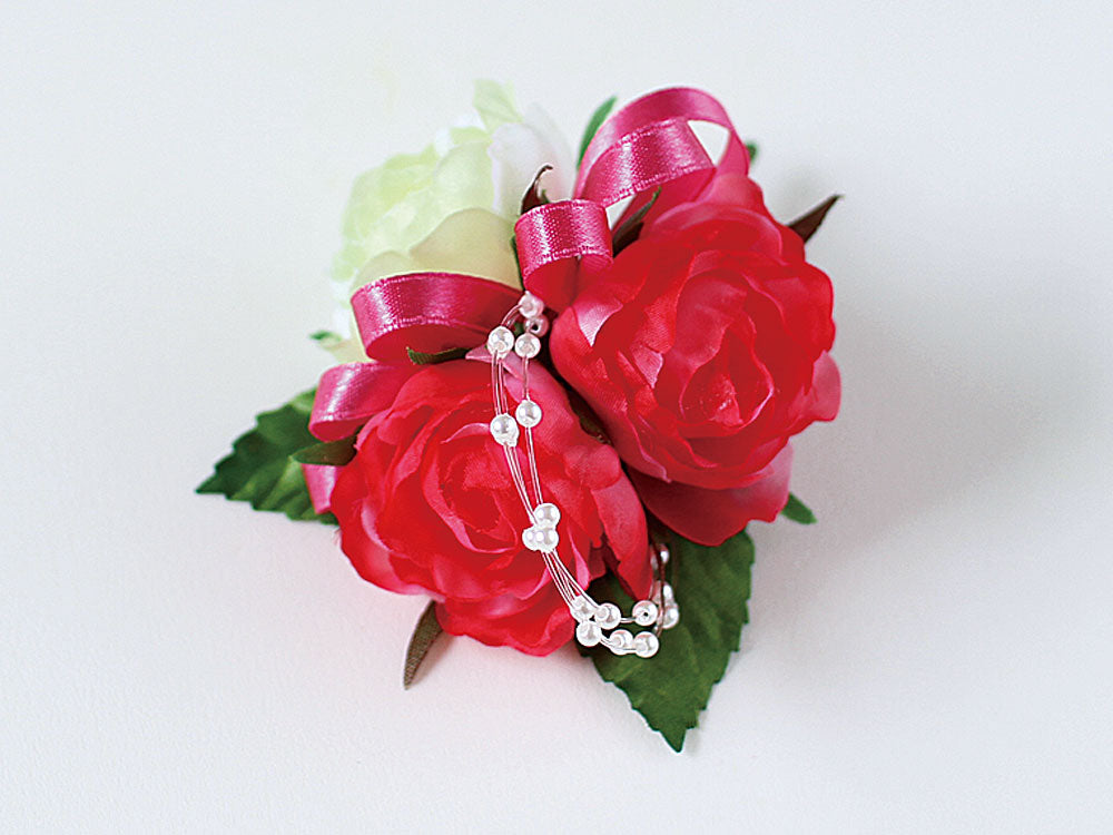 MR3-22 マリーローズ×3輪ビューティコサージュ – インスタイルコサージュ